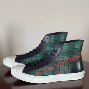Louis Vuitton Men's Tattoo High-Top Sneakers